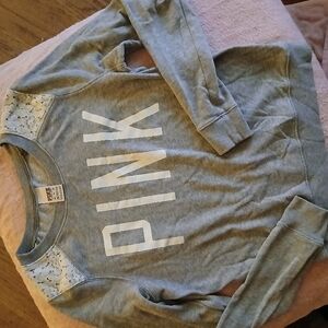 Victoria's Secret PINK Gray Sweatshirt
